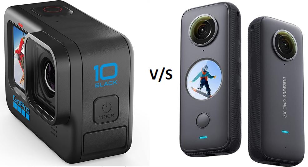GoPro HERO10 Black vs Insta360 ONE X2 - A Detailed Comparison and Review